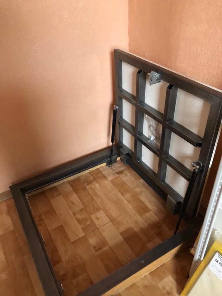 Люк напольный с подъёмниками "УСИЛЕННЫЙ" — изображение 2